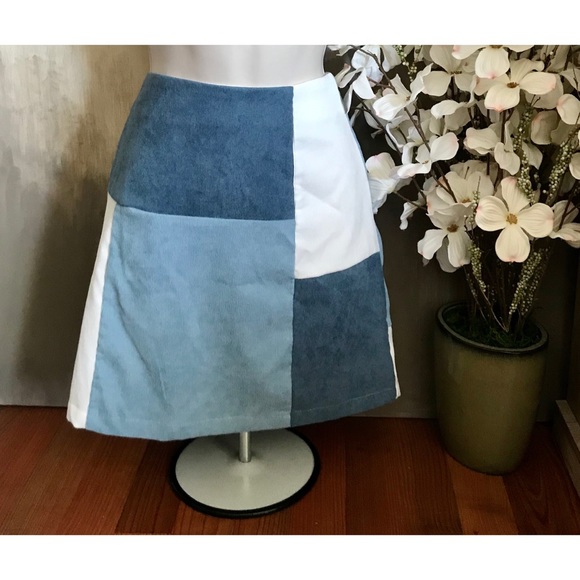 SHEIN Dresses & Skirts - SHEIN Color Block Cord Skirt
